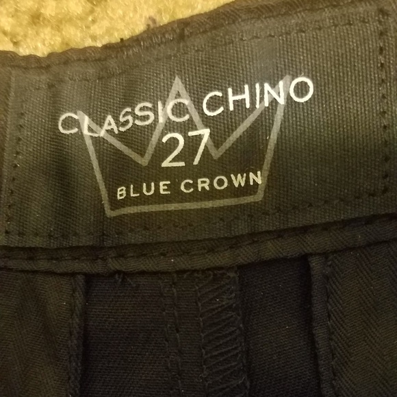 Boys 27 black chino shorts - Picture 2 of 3